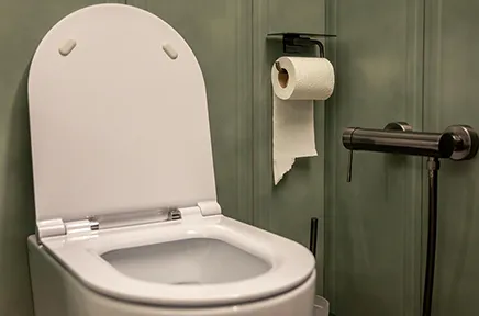 Если долго сидеть в туалете