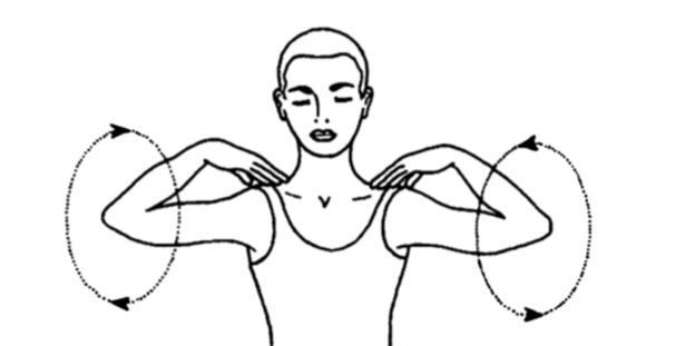 Вращения плечами.
